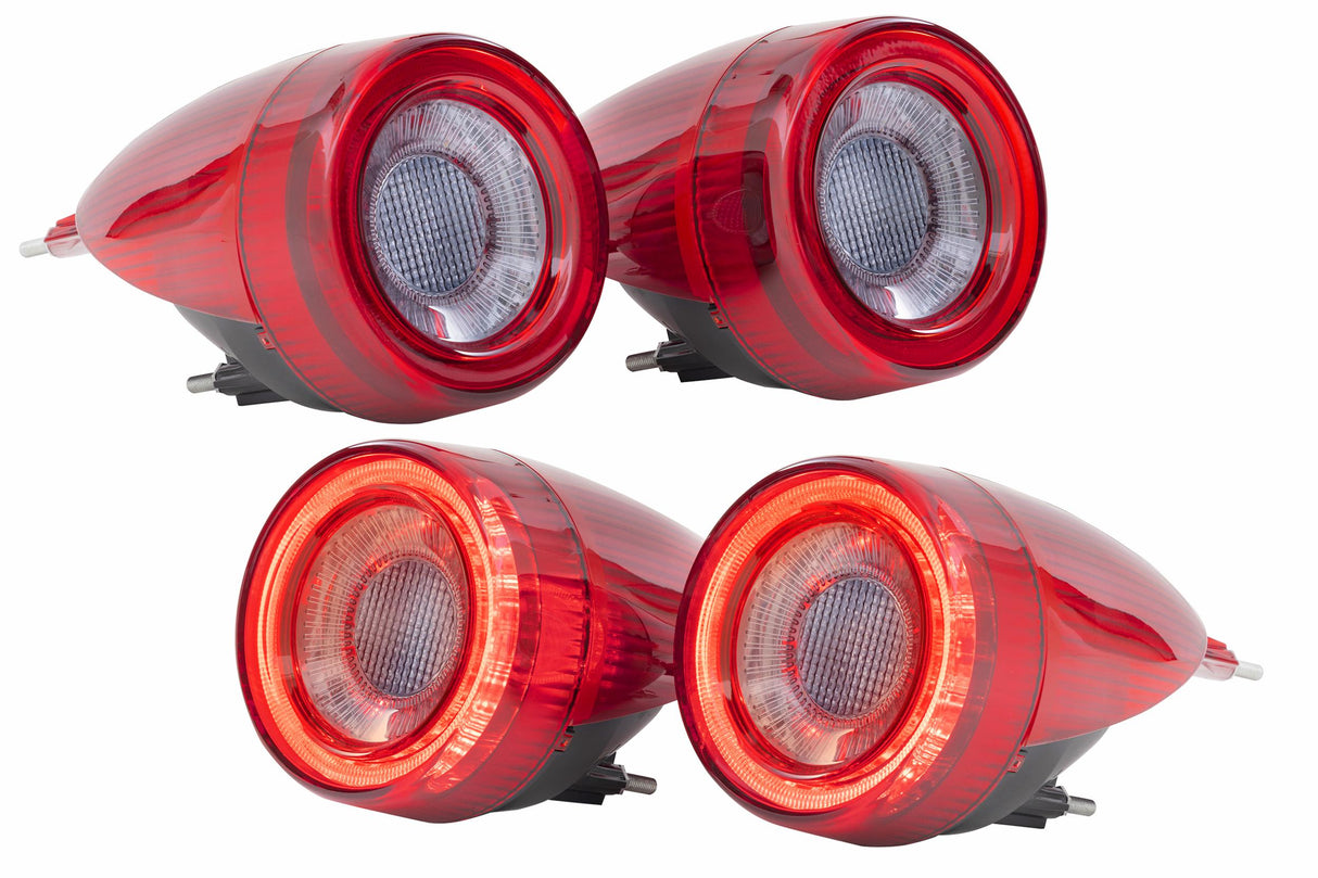 XB LED Tail Lights: Ferrari F430 (05-10 / Red Lens / Set)