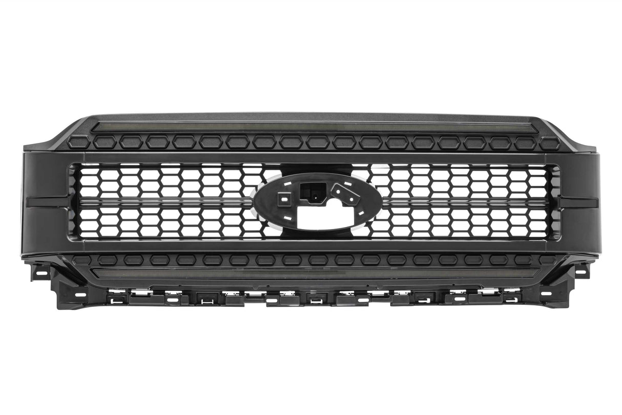 XBG LED Grille: Ford F150 (21-23) (Unfinished / White DRL)