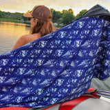 Adventure Towel Beach Size L with Pouch- Wind