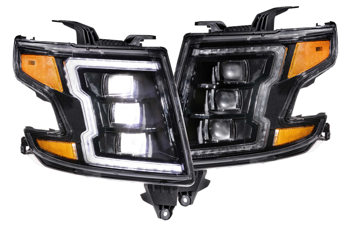 XB LED Headlights: Chevrolet Tahoe/Suburban (15-20 / Set)