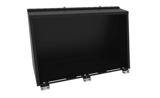 ALU-CAB CANOPY CUPBOARD FOR STANDARD CANOPY 750MM IN BLACK