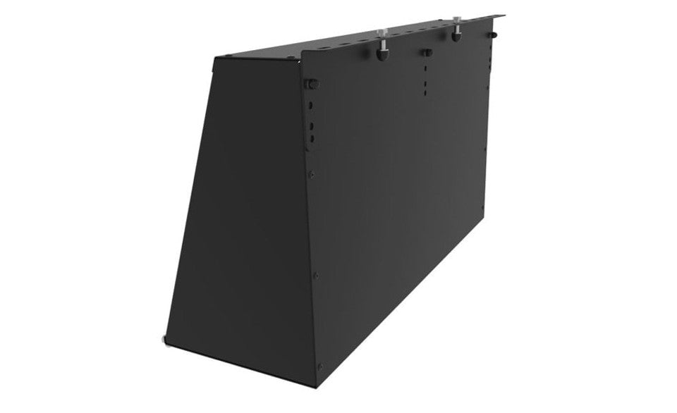 ALU-CAB CANOPY CUPBOARD FOR STANDARD CANOPY 750MM IN BLACK