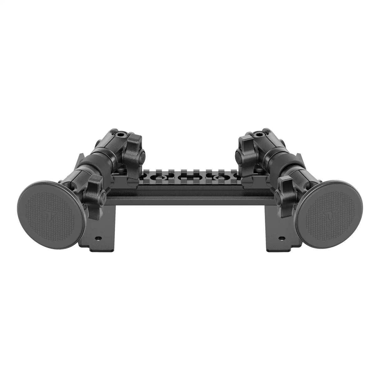 ‘15-‘20 Ford F-150, ‘17-‘22 Super Duty, ‘18-‘21 Expedition Tackform Assault Track Picatinny Dash Bracket With Dual MagSafe Phone Mounts