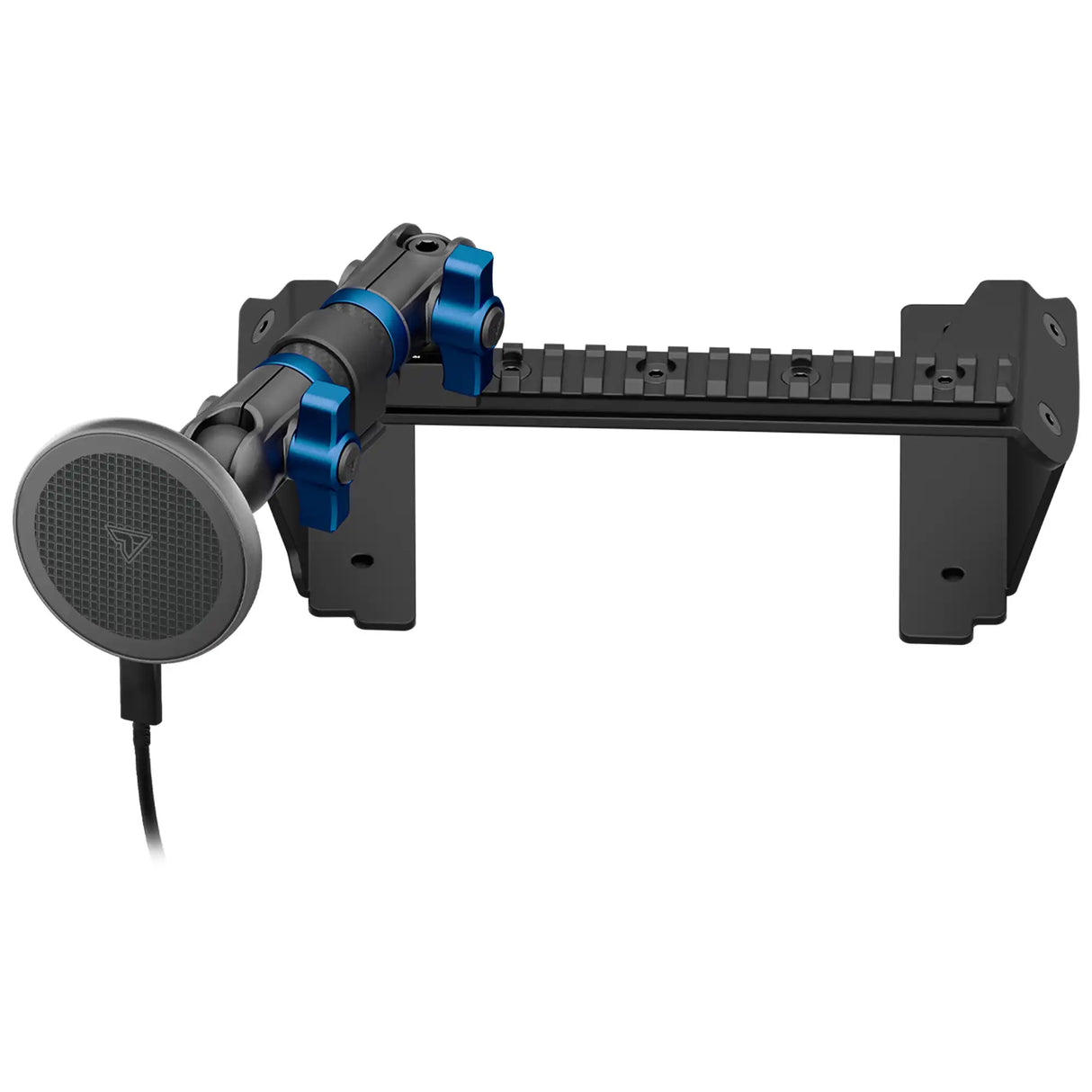 2022 Ford Super Duty (Compatible With 12” Screen ONLY) Tackform Assault Track Picatinny Dash Bracket With MagSafe Charging Phone Mount