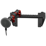 2022 Ford Super Duty (Compatible With 12” Screen ONLY) Tackform Assault Track Picatinny Dash Bracket With MagSafe Charging Phone Mount