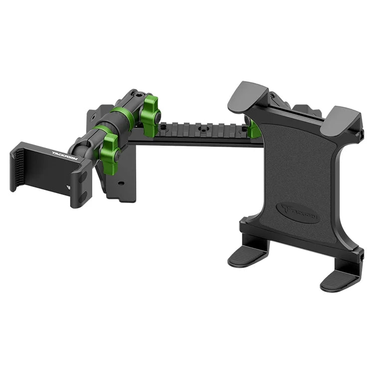 2022 Ford Super Duty (Compatible With 12” Screen ONLY) Tackform Assault Track Picatinny Dash Bracket With 20LITE Phone & Tablet Mounts