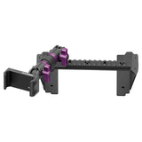 2022 Ford Super Duty (Compatible With 12” Screen ONLY) Tackform Assault Track Picatinny Dash Bracket With 20LITE Phone Mount