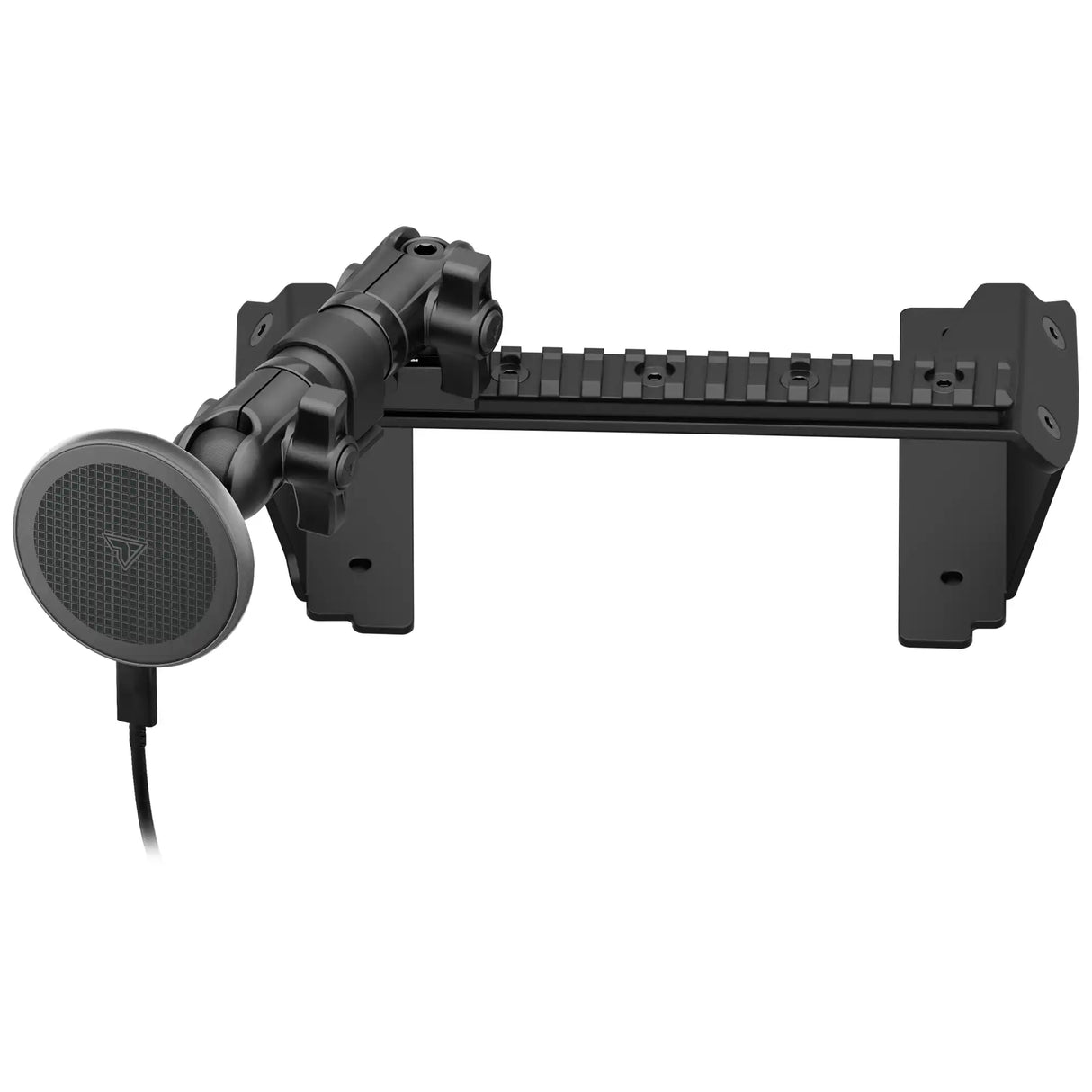 2022 Ford Super Duty (Compatible With 12” Screen ONLY) Tackform Assault Track Picatinny Dash Bracket With MagSafe Charging Phone Mount