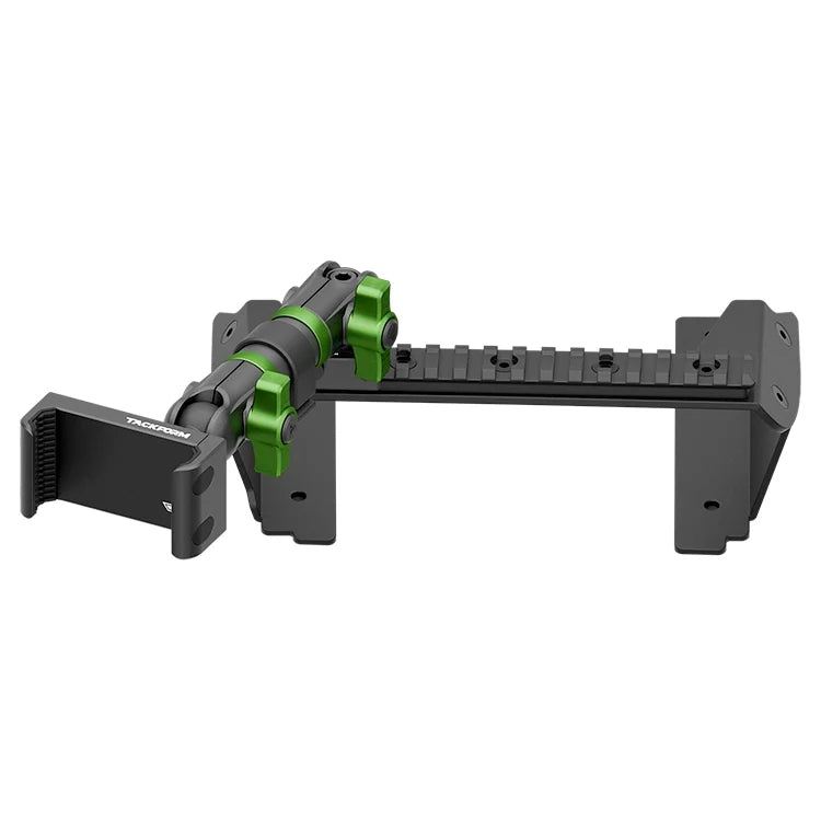 2022 Ford Super Duty (Compatible With 12” Screen ONLY) Tackform Assault Track Picatinny Dash Bracket With 20LITE Phone Mount