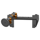 2022 Ford Super Duty (Compatible With 12” Screen ONLY) Tackform Assault Track Picatinny Dash Bracket With MagSafe Phone Mount