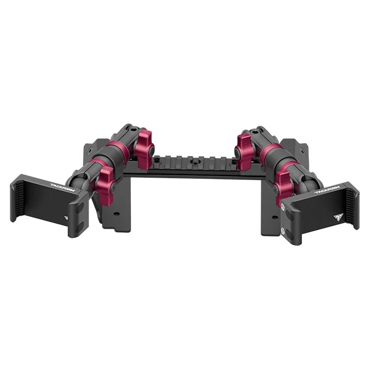 2022 Ford Super Duty (Compatible With 12” Screen ONLY) Tackform Assault Track Picatinny Dash Bracket With Dual 20LITE Phone Mounts