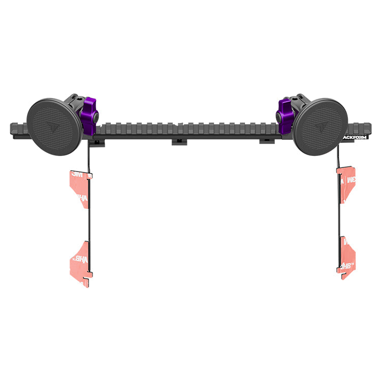 2016-2023 Toyota Tacoma Tackform Assault Track Picatinny Dash Bracket With Dual MagSafe Phone Mounts