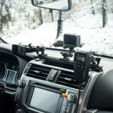 2010-2024 Toyota 4Runner Tackform Assault Track Picatinny Dash Bracket With 20LITE Phone Mount