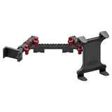 2019-2023 Ford Ranger (WITHOUT Switch Panel) Tackform Assault Track Picatinny Dash Bracket With 20LITE Phone Holder & Tablet Holder