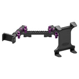 2019-2023 Ford Ranger (WITHOUT Switch Panel) Tackform Assault Track Picatinny Dash Bracket With 20LITE Phone Holder & Tablet Holder