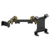 2019-2023 Ford Ranger (WITHOUT Switch Panel) Tackform Assault Track Picatinny Dash Bracket With 20LITE Phone Holder & Tablet Holder