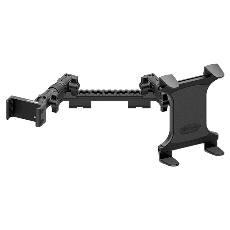 2019-2023 Ford Ranger (WITHOUT Switch Panel) Tackform Assault Track Picatinny Dash Bracket With 20LITE Phone Holder & Tablet Holder