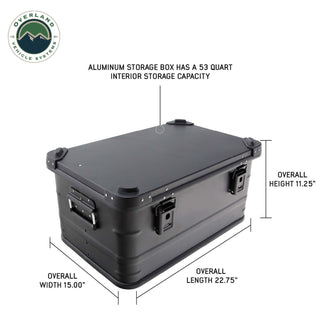 Aluminum Box Storage 53QT