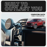 2021+ Ford F-150/Raptor & 2023+ Super Duty LINK™ Vent Mount Bracket With Magnetic Phone Holder | Choose Your Arm Length