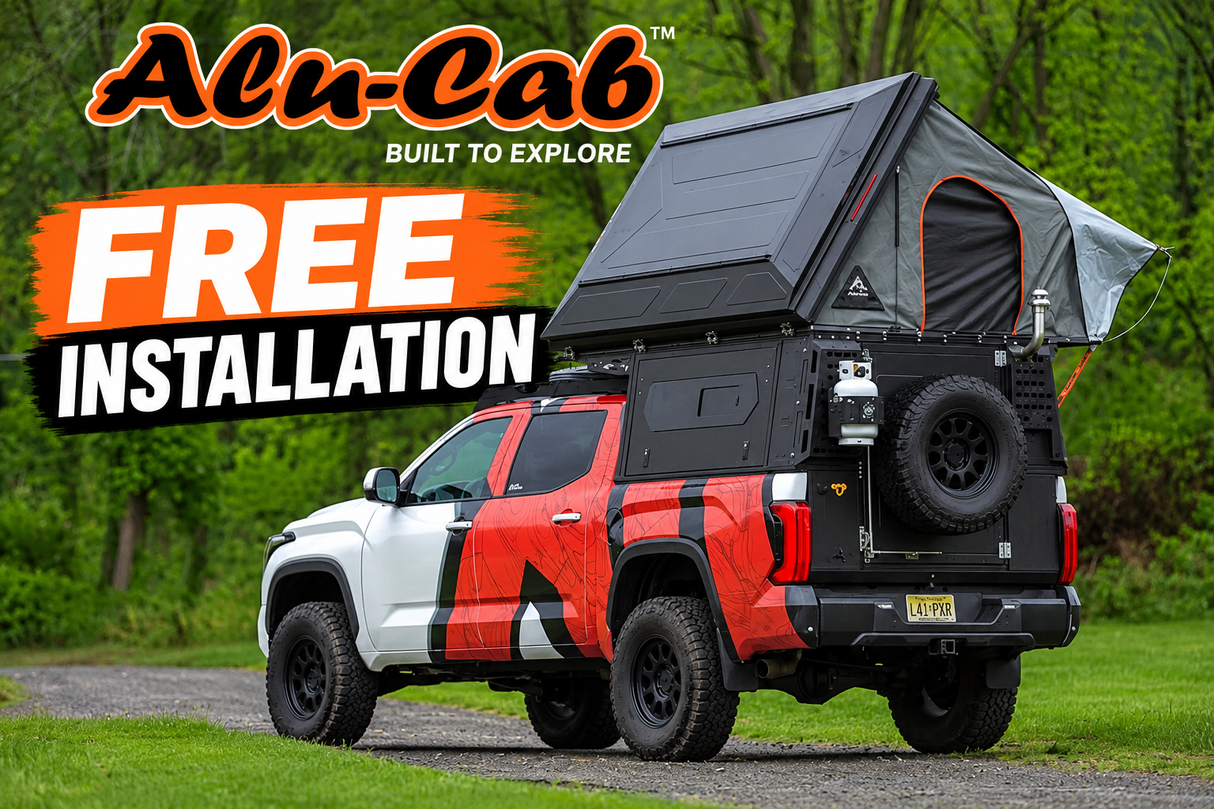 Alu-Cab ModCAP Camper | 2022+ Toyota Tundra 5.5' Bed