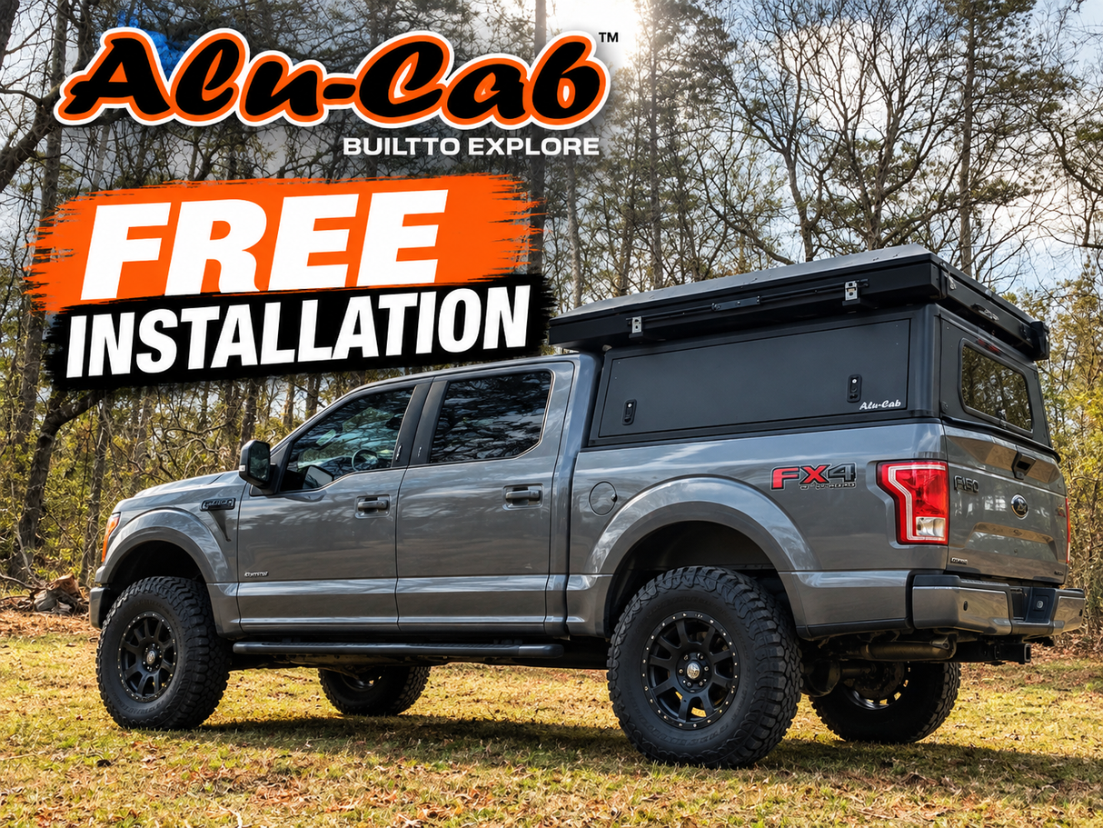 Alu-Cab ModCAP Camper | 2015+ Ford F-150 5.5' Bed