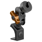 2021-2026 Ford Bronco LINK™ CB Microphone Mount With Top Dash Clip | 2" Arm | 6th Generation | (NOT FOR LEATHERETTE STITCHED DASH)