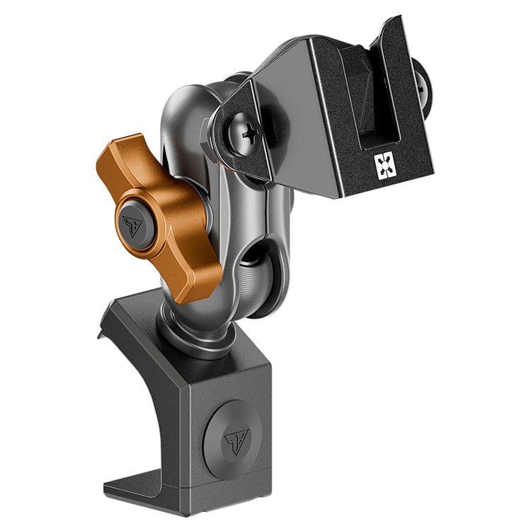 2021-2026 Ford Bronco LINK™ 2-in-1 CB Microphone/Radio Mount With Top Dash Clip | 2" Arm | 6th Generation | (NOT FOR LEATHERETTE STITCHED DASH)