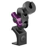 2021-2026 Ford Bronco LINK™ CB Microphone Mount With Top Dash Clip | 2" Arm | 6th Generation | (NOT FOR LEATHERETTE STITCHED DASH)