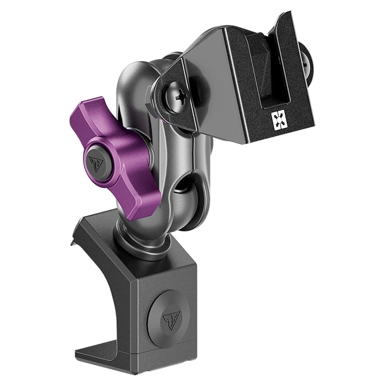 2021-2026 Ford Bronco LINK™ 2-in-1 CB Microphone/Radio Mount With Top Dash Clip | 2" Arm | 6th Generation | (NOT FOR LEATHERETTE STITCHED DASH)