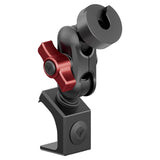 2021-2026 Ford Bronco LINK™ CB Microphone Mount With Top Dash Clip | 2" Arm | 6th Generation | (NOT FOR LEATHERETTE STITCHED DASH)