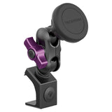 2021-2026 Ford Bronco LINK™ Magnetic Phone Mount With Top Dash Clip | 2" Arm | 6th Generation | (NOT FOR LEATHERETTE STITCHED DASH)