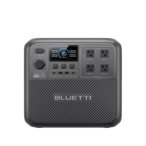 BLUETTI Elite 200 V2 portable power station for overlanding camping truck camper van RV off-grid power