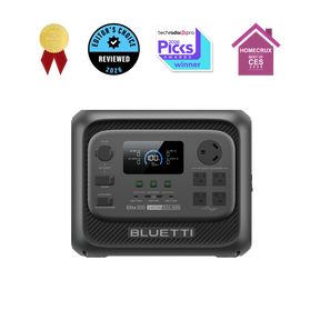 BLUETTI Elite 300 portable power station for overlanding camping truck camper van RV off-grid power
