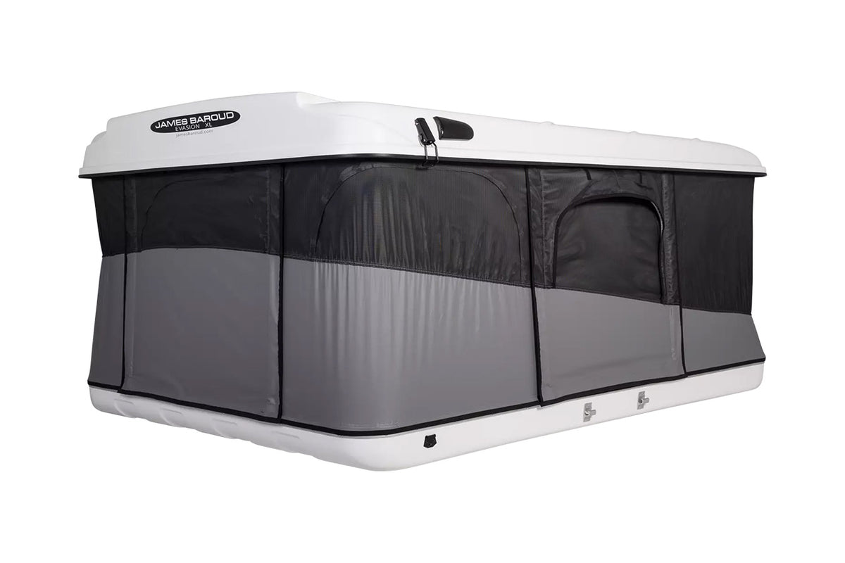 James Baroud Evasion Evolution hard shell rooftop tent open product image