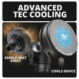 Qi2.2/MagSafe Charging & Cooling Phone Holder  | Slim Track Base | 2" DuraLock Arm