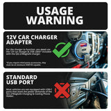 LINK™ Qi2.2/MagSafe Charging & Cooling Phone Mount | Accessory Ready Dash and Grab Handle Compatible | 2021+ Ford Bronco | 7.5"-9.25" Telescoping Arm