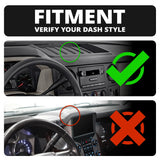 2008-2016 Ford Super Duty & 2011-2025 F-650/750 Tackform Slim Track Dash Bracket | Build Your Own