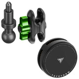 2018+ Jeep Wrangler JL, 2020+ Gladiator, and 2021+ Wrangler 4xe LINK™ Freedom Panel Mount With Qi2.2/MagSafe Charging & Cooling Phone Holder | 2" Arm