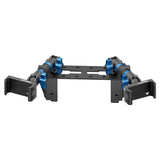 2022 Ford Super Duty (Compatible With 12” Screen ONLY) Tackform Fast Track Dash Bracket With Dual 20LITE Phone Mounts