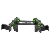 2022 Ford Super Duty (Compatible With 12” Screen ONLY) Tackform Fast Track Dash Bracket With Dual 20LITE Phone Mounts