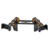 2022 Ford Super Duty (Compatible With 12” Screen ONLY) Tackform Fast Track Dash Bracket With Dual 20LITE Phone Mounts