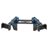 2022 Ford Super Duty (Compatible With 12” Screen ONLY) Tackform Fast Track Dash Bracket With Dual 20LITE Phone Mounts