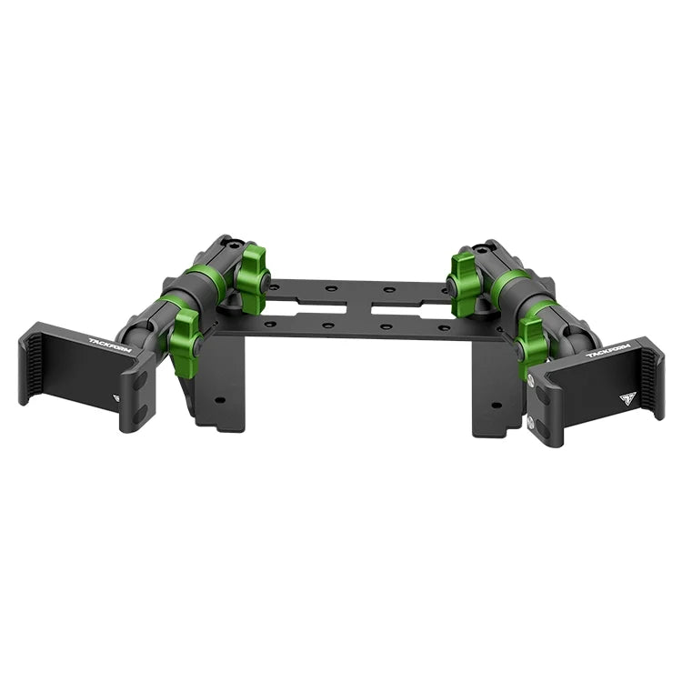 2022 Ford Super Duty (Compatible With 12” Screen ONLY) Tackform Fast Track Dash Bracket With Dual 20LITE Phone Mounts