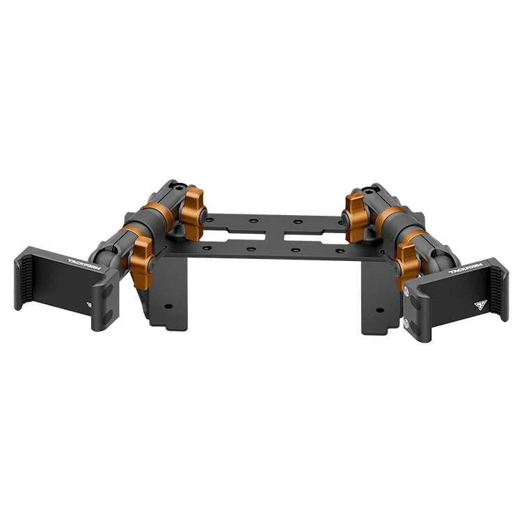 2022 Ford Super Duty (Compatible With 12” Screen ONLY) Tackform Fast Track Dash Bracket With Dual 20LITE Phone Mounts