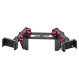 2022 Ford Super Duty (Compatible With 12” Screen ONLY) Tackform Fast Track Dash Bracket With Dual 20LITE Phone Mounts