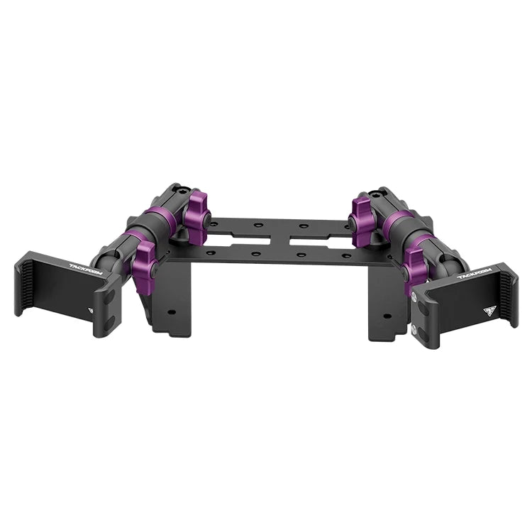 2022 Ford Super Duty (Compatible With 12” Screen ONLY) Tackform Fast Track Dash Bracket With Dual 20LITE Phone Mounts