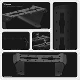 2022 Ford Super Duty (Compatible With 12” Screen ONLY) Tackform Fast Track Dash Bracket With 20LITE Phone & Tablet Mounts