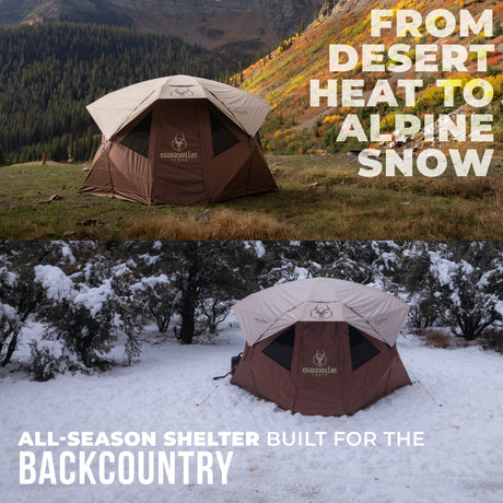Gazelle Backcountry T5 All-Season Hub Tent - product view 2