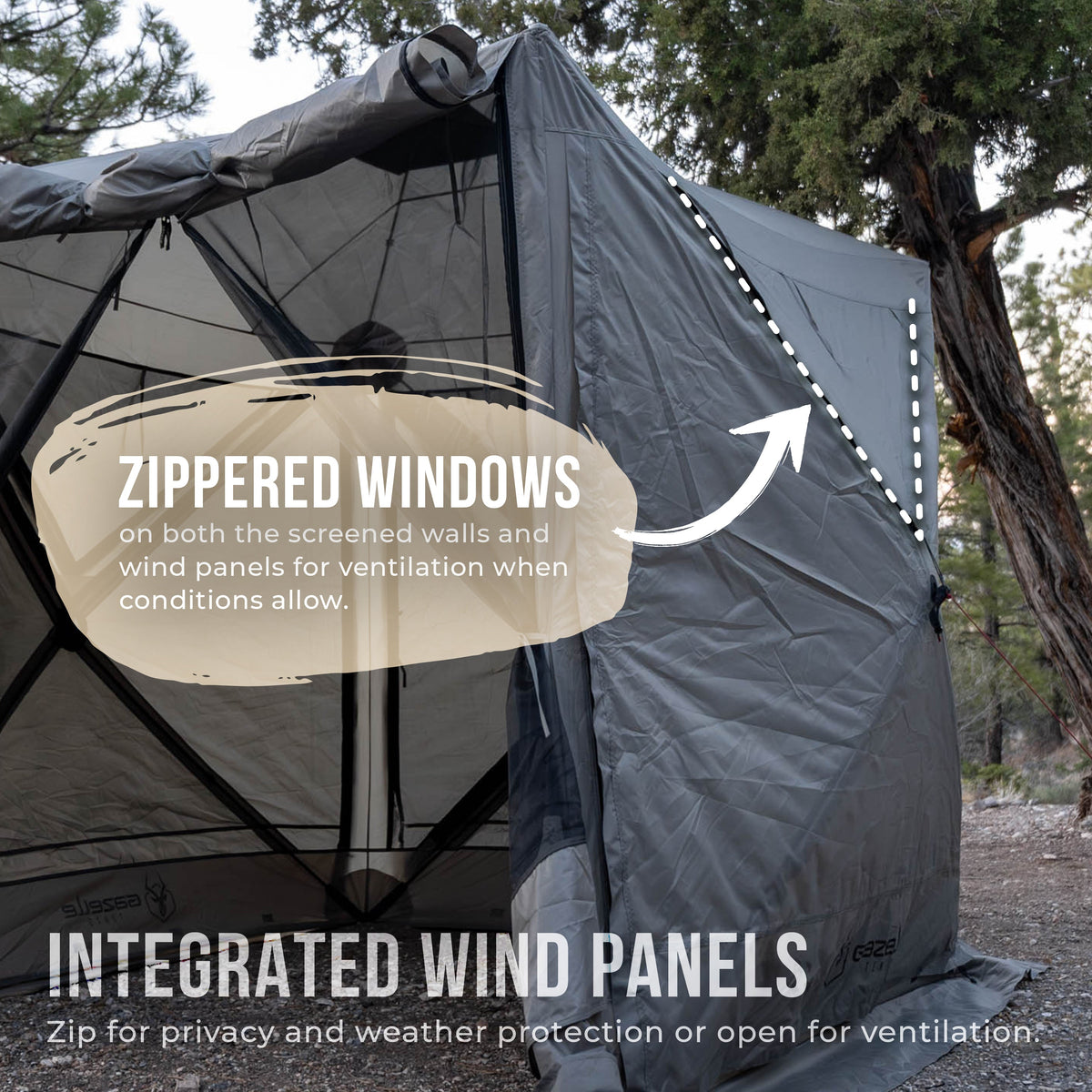 Gazelle G4 Deluxe 4-Sided Gazebo - product view 7