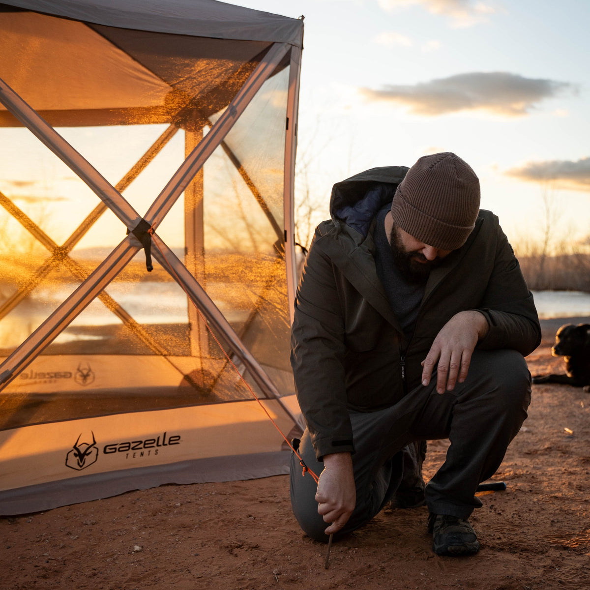 Gazelle G5 5-Sided Portable Gazebo with TriTech Mesh - product view 5
